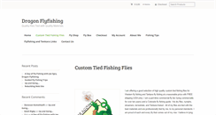 Desktop Screenshot of dragon-flyfishing.com