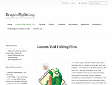 Tablet Screenshot of dragon-flyfishing.com